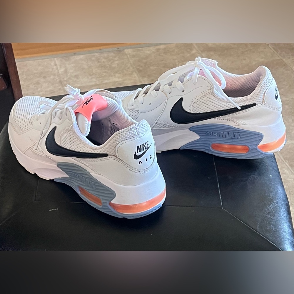 Nike Air Max Excee White Bright Mango Royal Pulse DH1086-100 Women's Size 8.5 - Picture 5 of 12